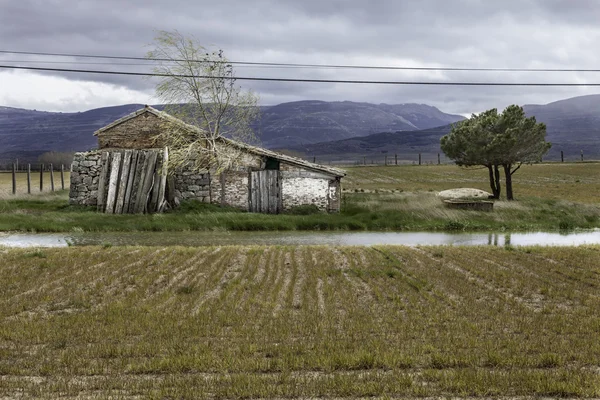 Huset på prärien — Stockfoto