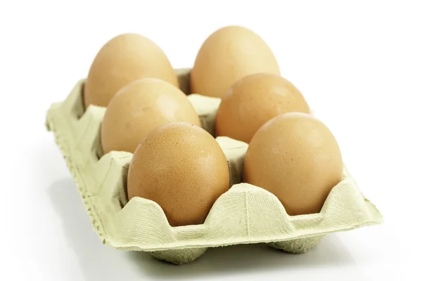 Hen eggs — Stock Photo, Image