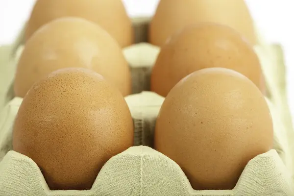 Hen eggs — Stock Photo, Image