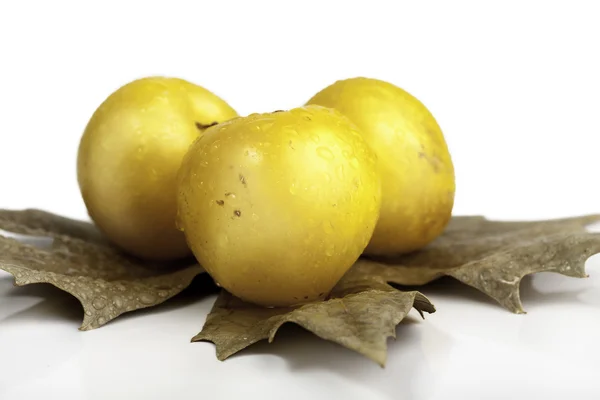 Yellow plum — Stock Photo, Image