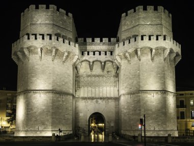 Torre de serranos, Valencia, İspanya