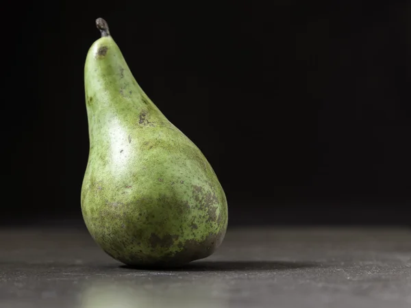 Pear on black background — Stock Photo, Image