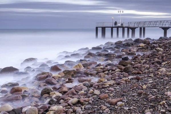 Molo sul mare — Foto Stock