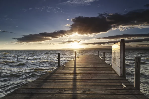 Lago interior en Valencia (España ) — Foto de Stock