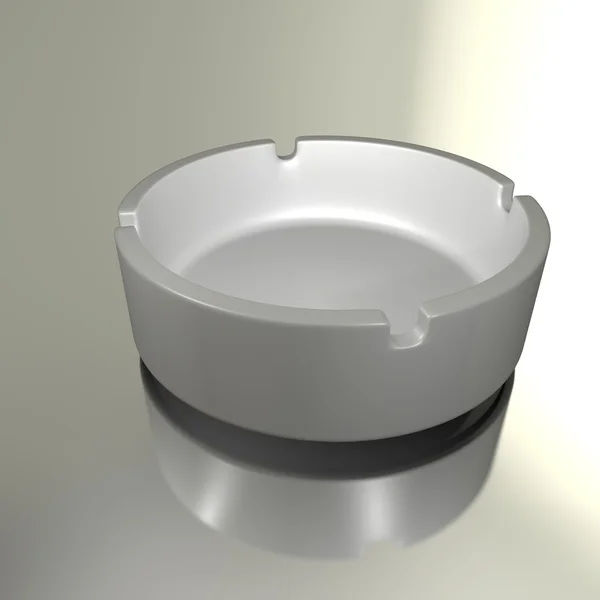 Illustration of an ashtray — Stock Photo, Image