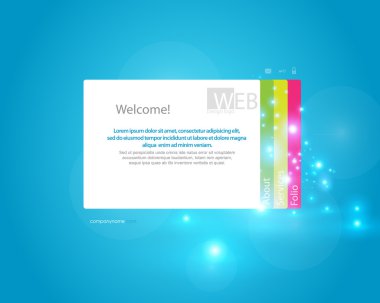 Web sitesi tasarım gezinti öğeleri