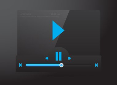 Vector parlak ses çalar
