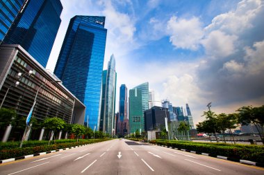 Marina bay - Singapur iş bölgesi