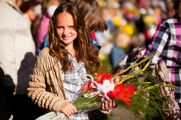 Kunskap dag i Ryssland. — Stockfoto