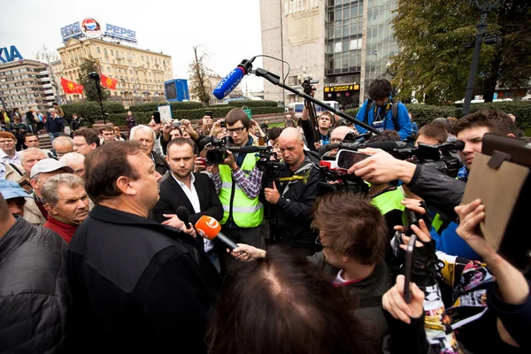 Ativista da oposição Gennady Gudkov — Fotografia de Stock