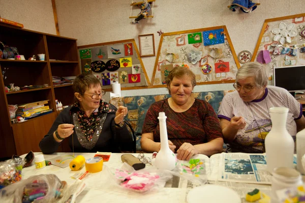 Terapia ocupacional para ancianos — Foto de Stock