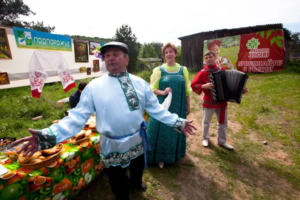 Wakacje vepsian kultury narodowej drzewo życia — Zdjęcie stockowe