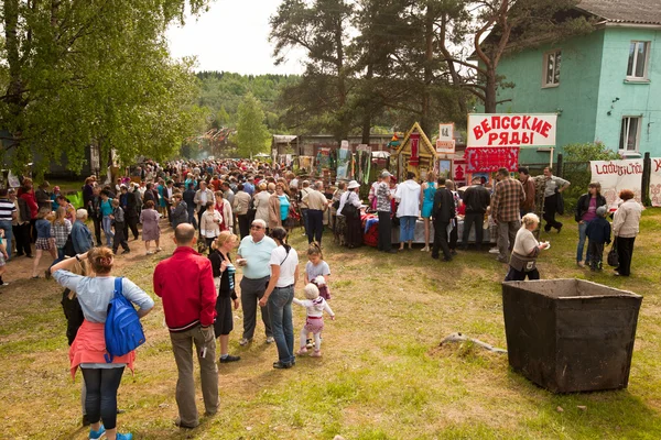 Holiday vepsian nationell kultur livets träd — Stockfoto