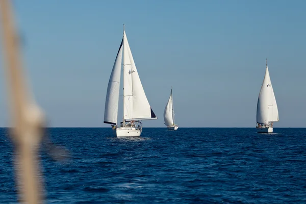 Zeilen regatta viva Griekenland 2012 — Stockfoto