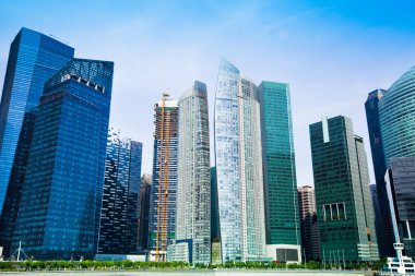 gökdelenler, Singapur iş bölgesine, Singapur