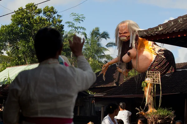 Nyepi - Dia Balinês do Silêncio — Fotografia de Stock