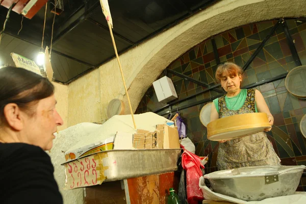 Mercado callejero en Georgia — Foto de Stock