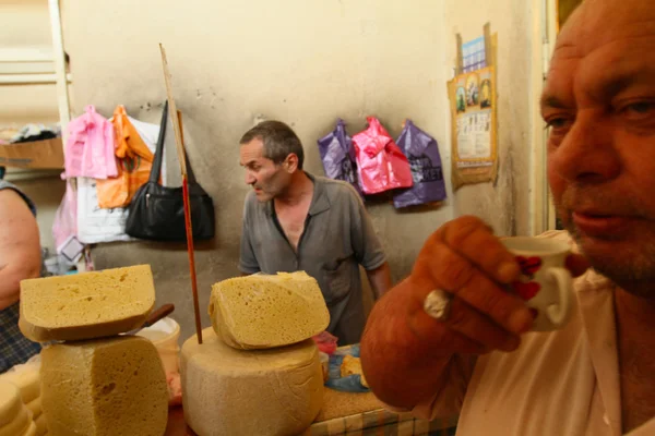 Straßenmarkt in Georgien — Stockfoto