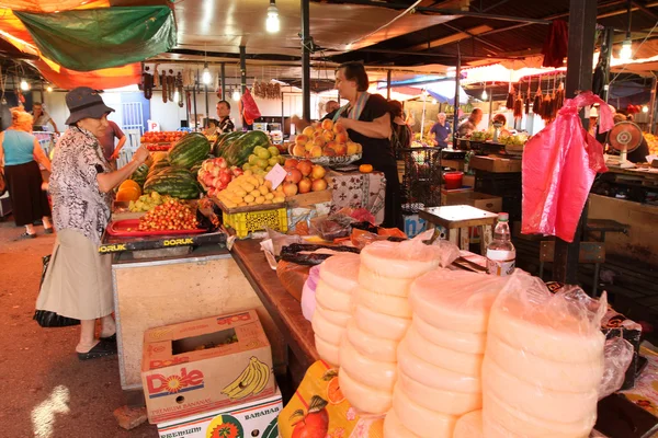 Mercato di strada in Georgia — Foto Stock