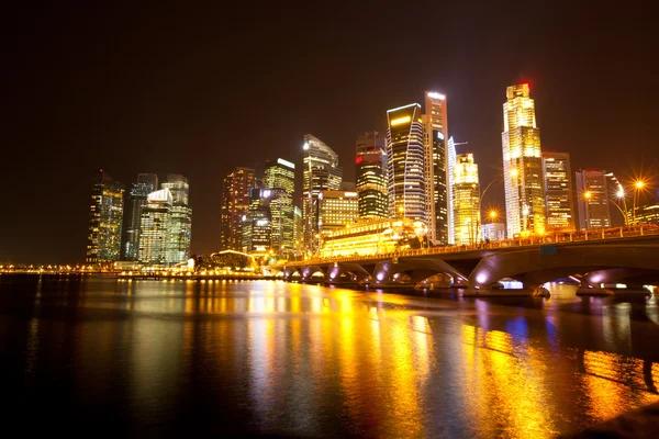 Utsikt över singapore — Stockfoto