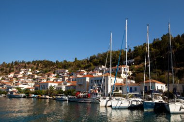 saronic körfez, yunanistan - 23 Eylül: saronic körfez, yunanistan üzerinde 23 Eylül 2012 tarihinde esnasında Yelkenli yat 