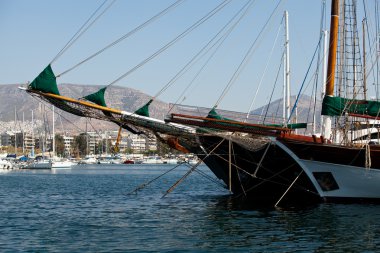 saronic körfez, yunanistan - 23 Eylül: saronic körfez, yunanistan üzerinde 23 Eylül 2012 tarihinde esnasında Yelkenli yat 