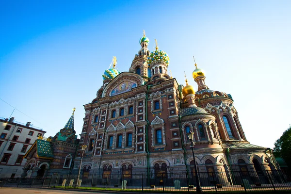 Spas-na-krovi kathedrale, st.petersburg, russland. — Stockfoto