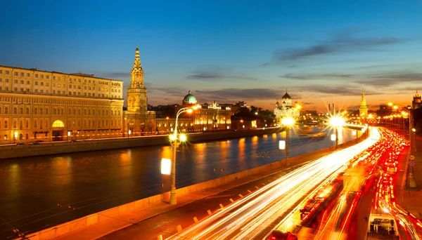 Embankment do rio Moskva — Fotografia de Stock