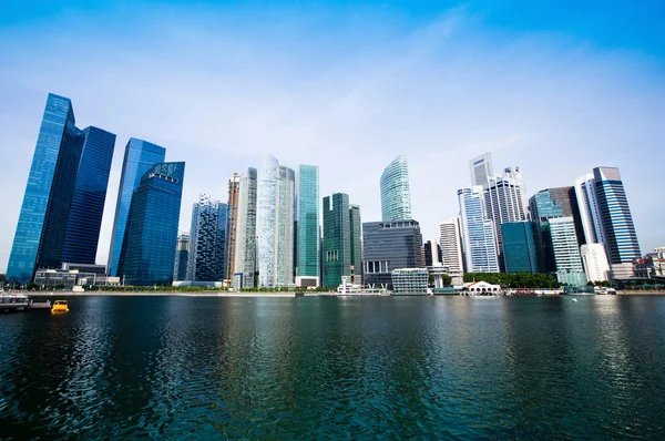 Singapore city skyline. — Stockfoto