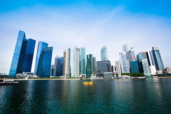 Singapore city skyline. Stock Image