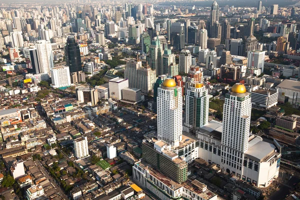 BANGKOK, THAILAND - 29 de abril. Panorama vista sobre Bangkok em 29 de abril de 2012 em Bangkok, Tailândia — Fotografia de Stock