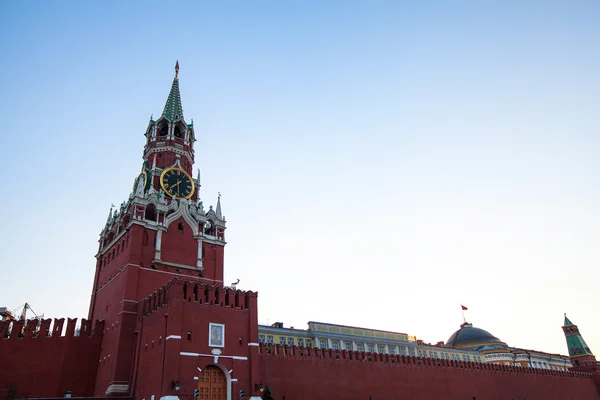 Kremlin in red square, Moskou, Rusland — Stockfoto