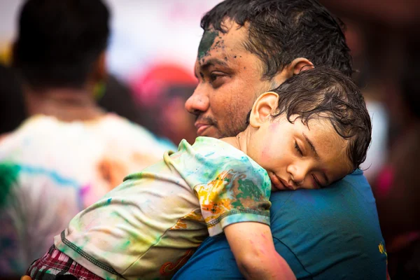 Holi festival renkler — Stok fotoğraf