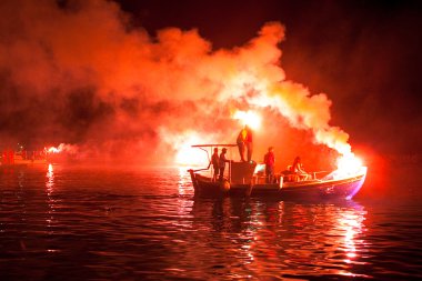 judas Iscariot Yunanistan ritüel yanma