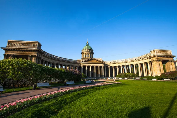 Catedral de Kazán en San Petersburgo — Foto de Stock