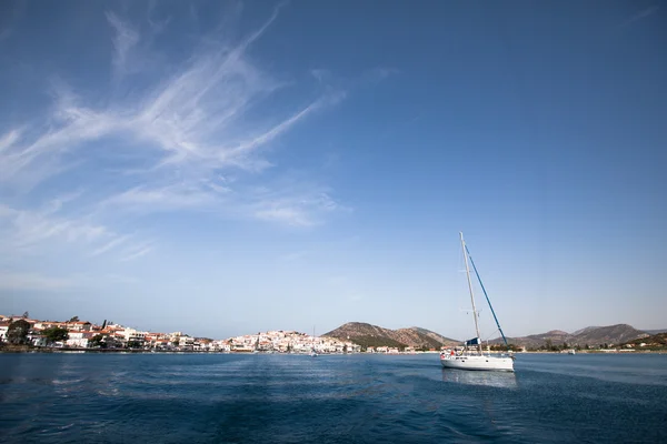 Sailing regatta on Greece — Stock Photo, Image