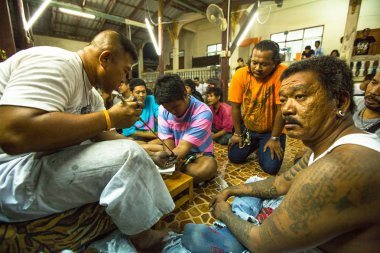 Tayland'da dövme yantra