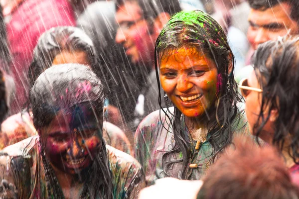 Holi festival barev v Malajsii — Stock fotografie