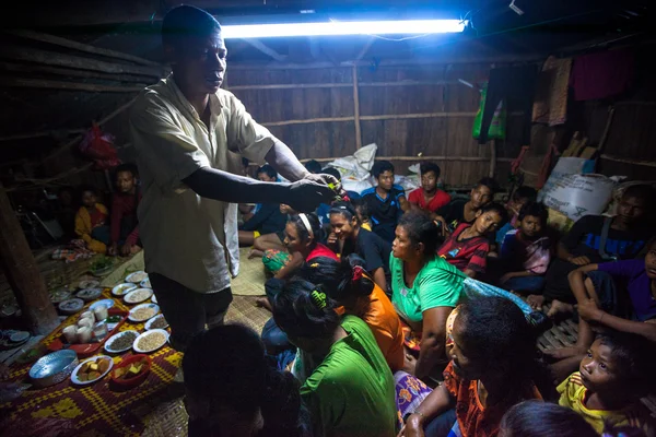 Orang asli w Malezji — Zdjęcie stockowe