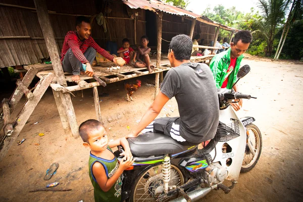 Orang asli w Malezji — Zdjęcie stockowe