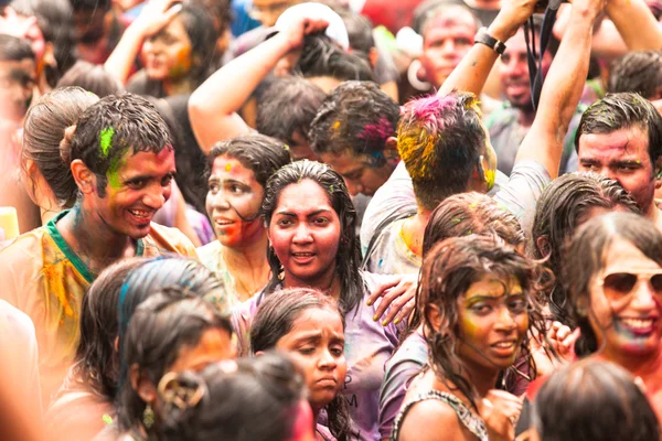 Holi Festival of Colors in Malaysia Royalty Free Stock Photos