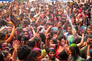 Holi festival renkler, kuala lumpur, Malezya