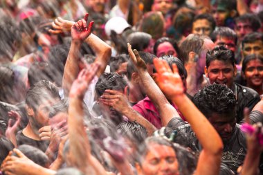 Holi festival renkler, kuala lumpur, Malezya