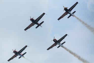 akrobasi ekibi performansı