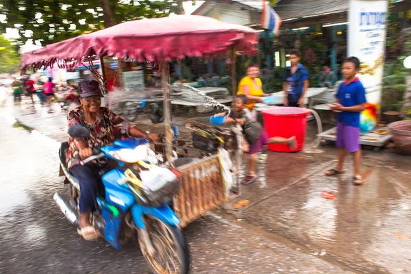 Songkran Festival in Thailand — Stockfoto