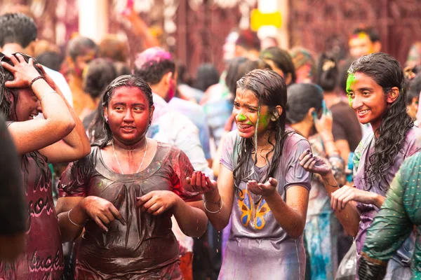 Holi festivalen av färger i kuala lumpur, malaysia — Stockfoto