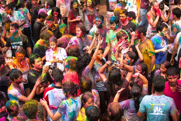 Holi Festiwal kolorów w kuala lumpur, Malezja — Zdjęcie stockowe