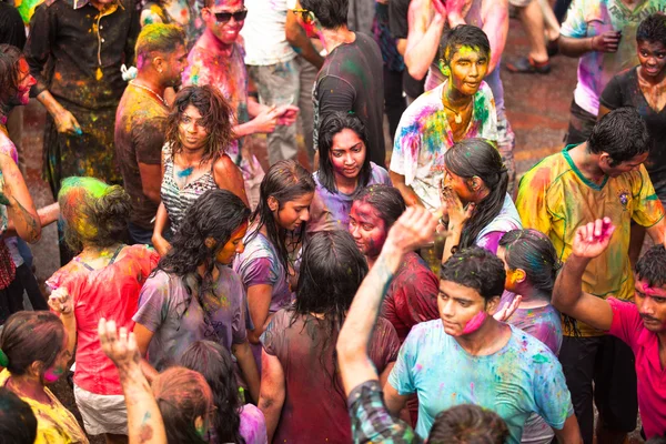 Holi Festival of Colors em Kuala Lumpur, Malásia — Fotografia de Stock