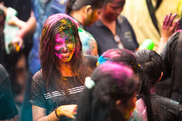 Holi Festivali renk kuala Lumpur, Malezya — Stok fotoğraf