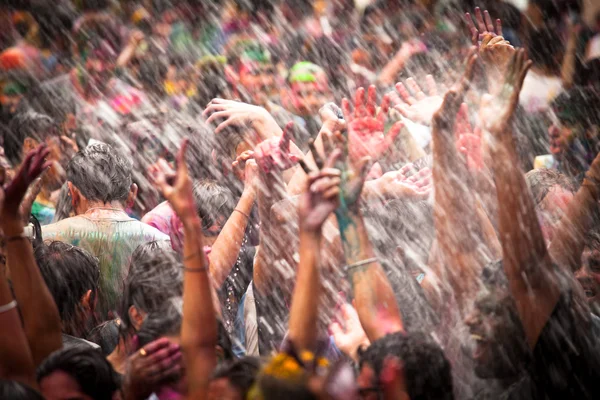 Holi festival barev, kuala lumpur, Malajsie — Stock fotografie